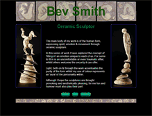 Tablet Screenshot of bevsmith-sculptor.co.uk